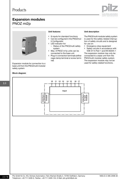 Expansion modules - Automatech