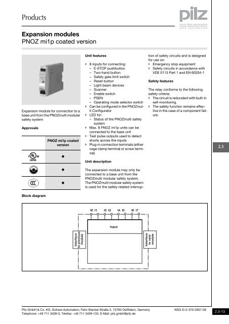 Expansion modules - Automatech