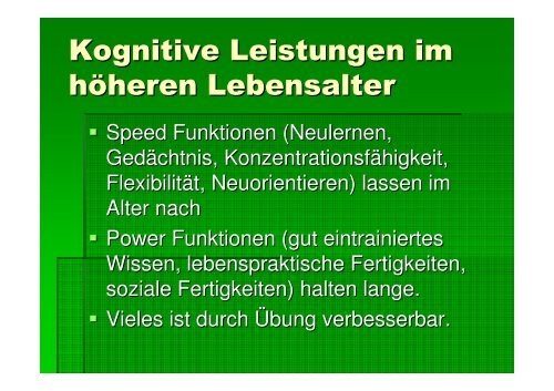 Dr. Gerald Gatterer. Mentale Gesundheit als Basis für ...