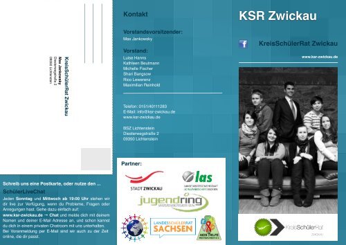 Flyer des KSR - KSR Zwickau
