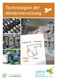 Technologien der Abwärmenutzung - SAENA