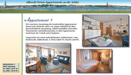 Willkommen bei Albrecht Ferien-Appartements