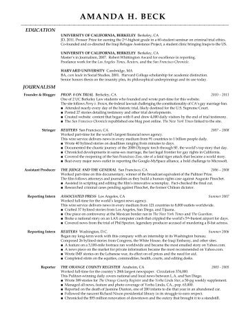 Download Resume (pdf) - amanda beck