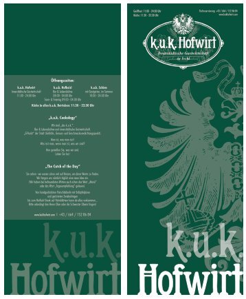 Karte gesamt pdf - kuk Hofwirt zu Ischl