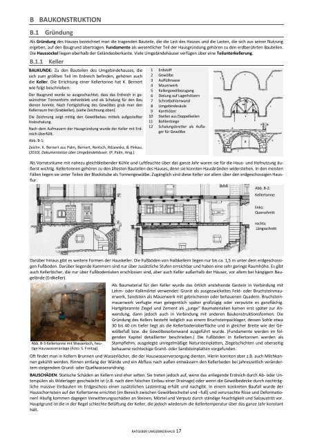 B Baukonstruktion: B1 Gründung (ca. 2.2 MByte) - Umgebindeland