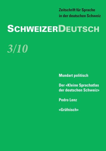 SchweizerDeutsch 3/10