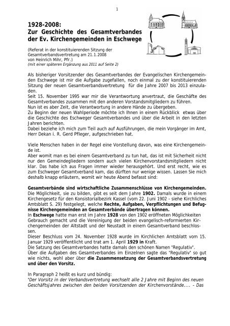 1928-2008 Geschichte des Gesamtverbandes Eschwege.pdf , 116 ...