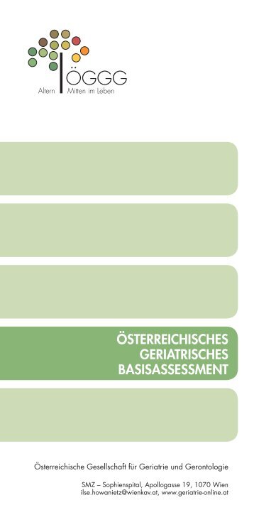 als PDF downloaden - Österreichische Gesellschaft für Geriatrie und ...