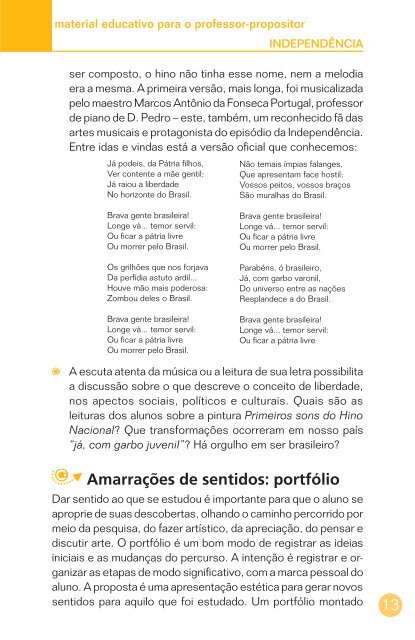 Baixar material educativo em PDF - Arte na Escola