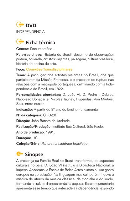 Baixar material educativo em PDF - Arte na Escola