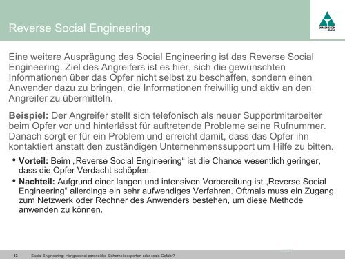 Social Engineering