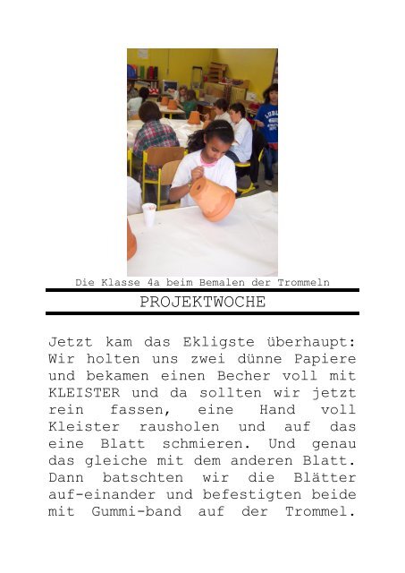 Die neuen Erstklässler - Ebelfeldschule