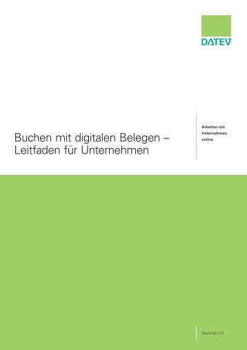 Buchen mit digitalen Belegen - kammerconsulting.de