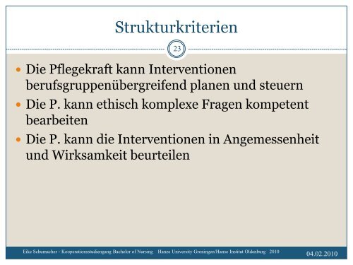 Ernährungsscreening auf der Intensivstation - Hanse Institut ...