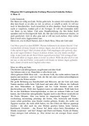 Pfingsten 2007 Ludwigskirche Freiburg Pfarrerin Friederike Folkers