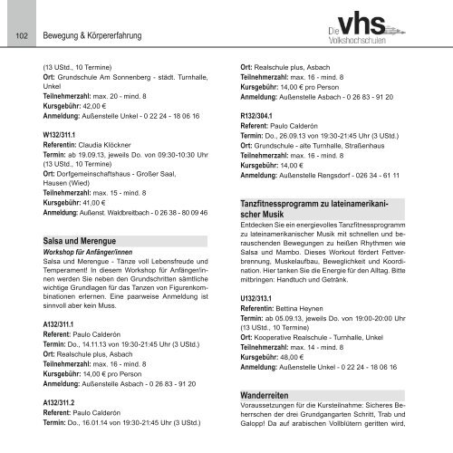 Programm 2/2013 - kvhs Neuwied eV