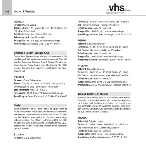 Programm 2/2013 - kvhs Neuwied eV