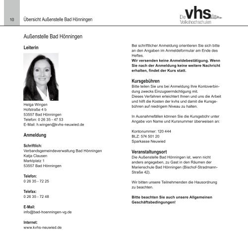 Programm 2/2013 - kvhs Neuwied eV