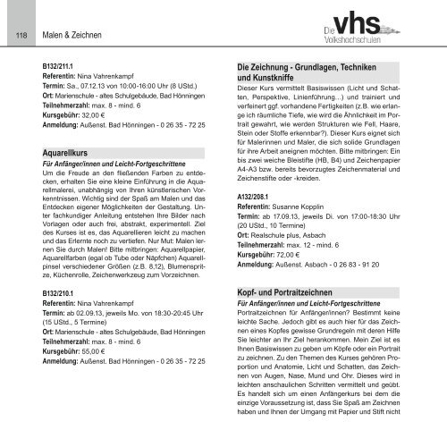 Programm 2/2013 - kvhs Neuwied eV