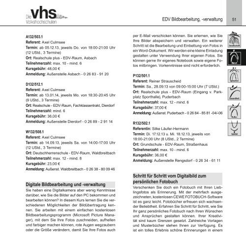 Programm 2/2013 - kvhs Neuwied eV