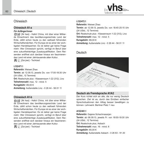 Programm 2/2013 - kvhs Neuwied eV