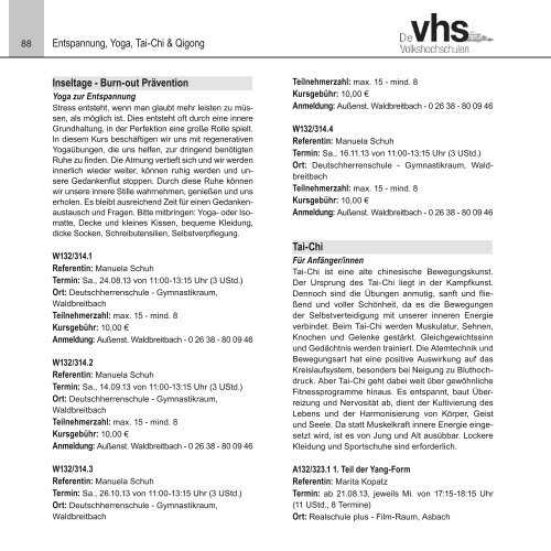 Programm 2/2013 - kvhs Neuwied eV