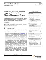 56F8300 Hybrid Controller Used in Control of Electro-Mechanical ...