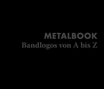 Metalbook – Metallogos von A bis Z - Bluesmuse.de