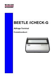 BEETLE /iCHECK-G - Wincor Nixdorf