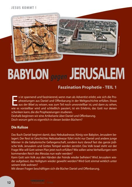Babylon gegen Jerusalem - hoffnung weltweit ev