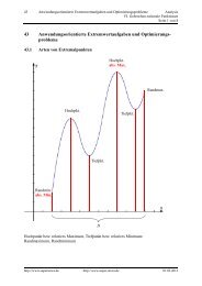 43 Anwendungsorientierte Extremwertaufgaben ... - SUPERNOWA.de