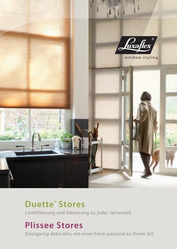 Duette® Stores Plissee Stores - Luxaflex
