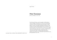 Peter Eisenman - Architekturtheorie