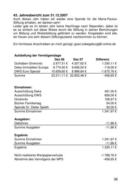 Rundbrief der Familiengemeinschaft GEBHARDT – PAULUS ...