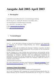 Newsletter 2002 - Lehrstuhl für Kunststofftechnik