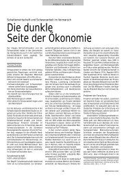 Die dunkle Seite der Ökonomie. Schattenwirtschaft und ...