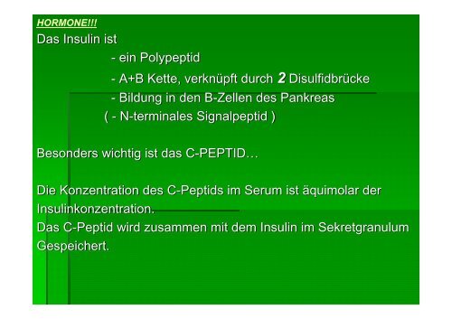 Synthese von Peptid- und Proteohormone