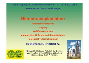 „Nierentransplantation“ 15. - nieren-transplantation.com