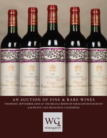 Download Catalog - WineGavel | Fine and Rare Wine Auctions