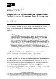 Manuskript / Serviceblatt - WDR 5