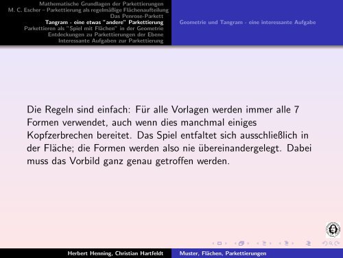 Spiel mit Flächen - Fakultät für Mathematik - Otto-von-Guericke ...