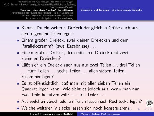 Spiel mit Flächen - Fakultät für Mathematik - Otto-von-Guericke ...