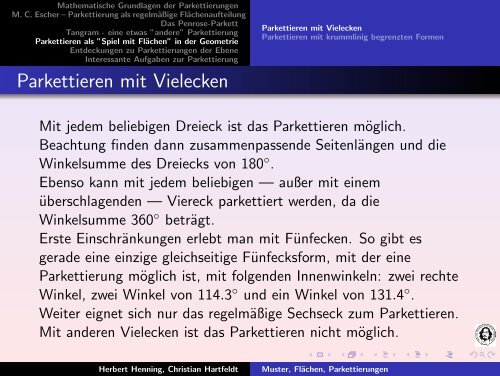 Spiel mit Flächen - Fakultät für Mathematik - Otto-von-Guericke ...