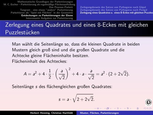 Spiel mit Flächen - Fakultät für Mathematik - Otto-von-Guericke ...