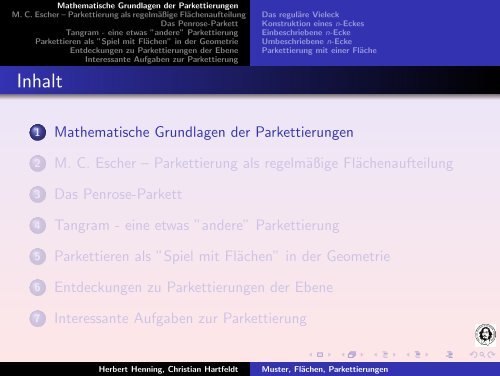 Spiel mit Flächen - Fakultät für Mathematik - Otto-von-Guericke ...