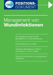 Management von Wundinfektionen - EWMA