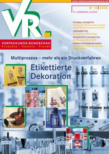 Etikettierte Dekoration - Verpackungs-Rundschau