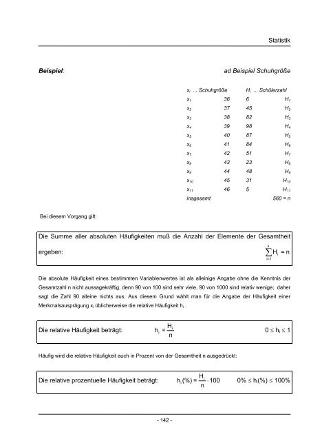 11. STATISTIK - Mathe Online