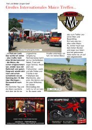 Großes Internationales Maico Treffen... - Motorrad-Kurier