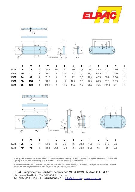 here. - Elpac Components und Verbindungstechnik